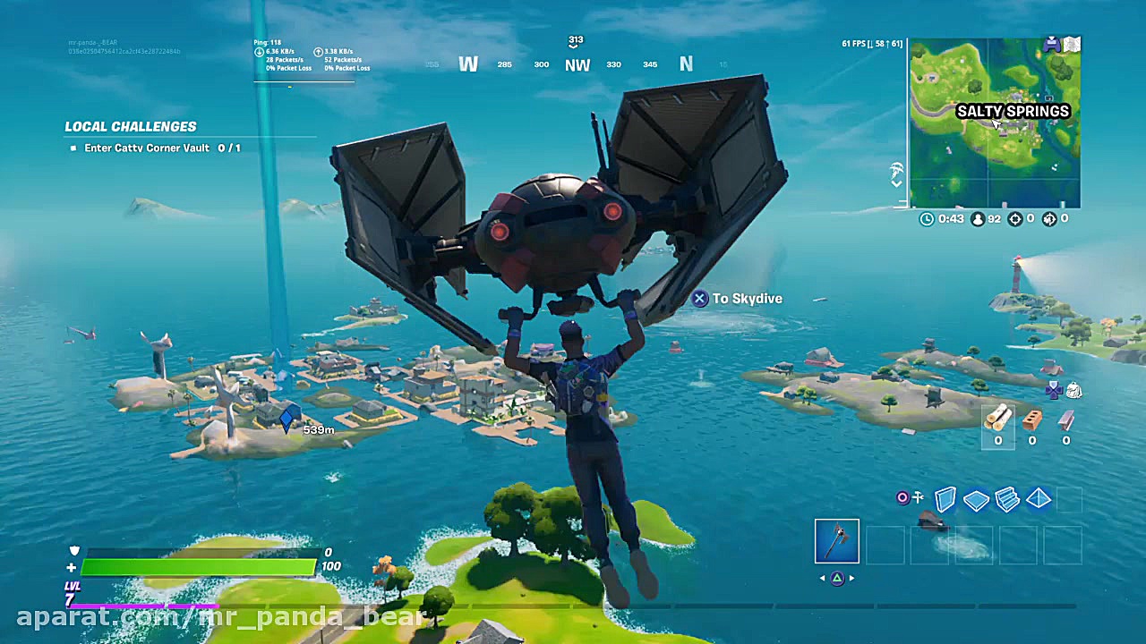 گیم پلی سیزن جدید فورت نایت