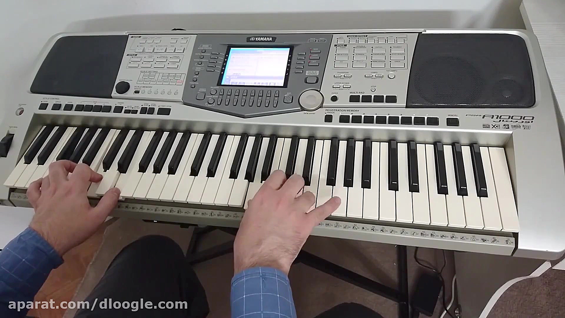 نوازندگی آهنگ کردی با ارگ  فوق...