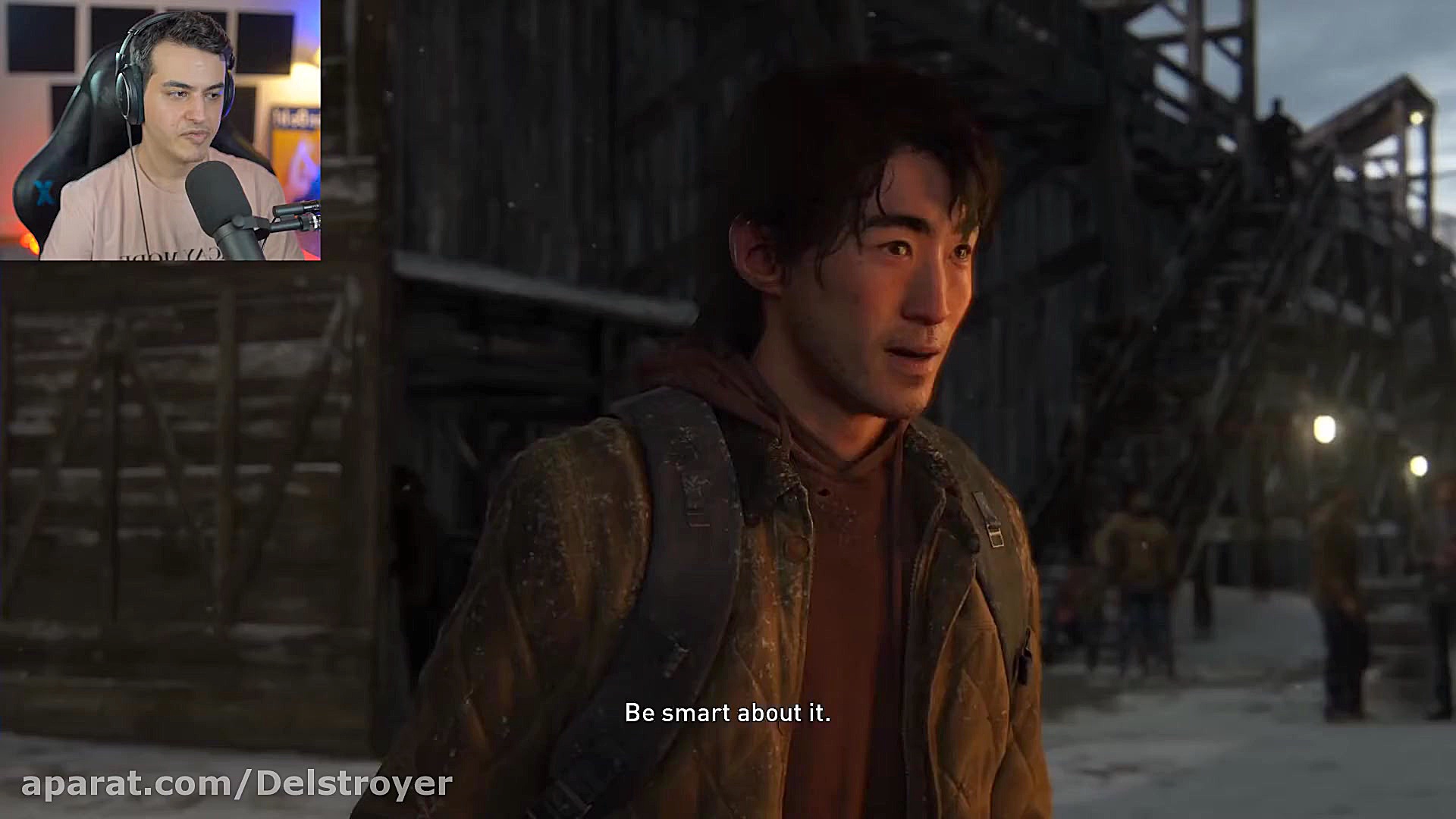 بازی The last of us 2 با آریا...