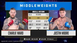 مبارزه MMA بین Charlie Ward vs...