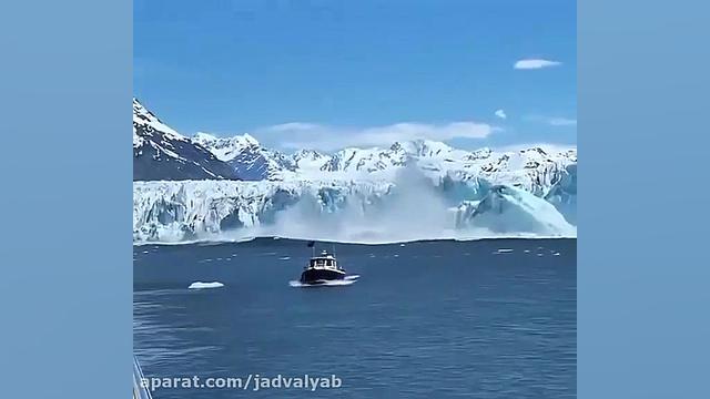 تصاویر جالب از ذوب شدن یخ‌ها د...