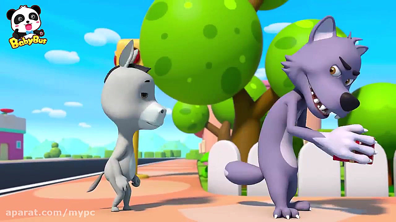 کارتون آموزش زبان بیبی باس قسم...