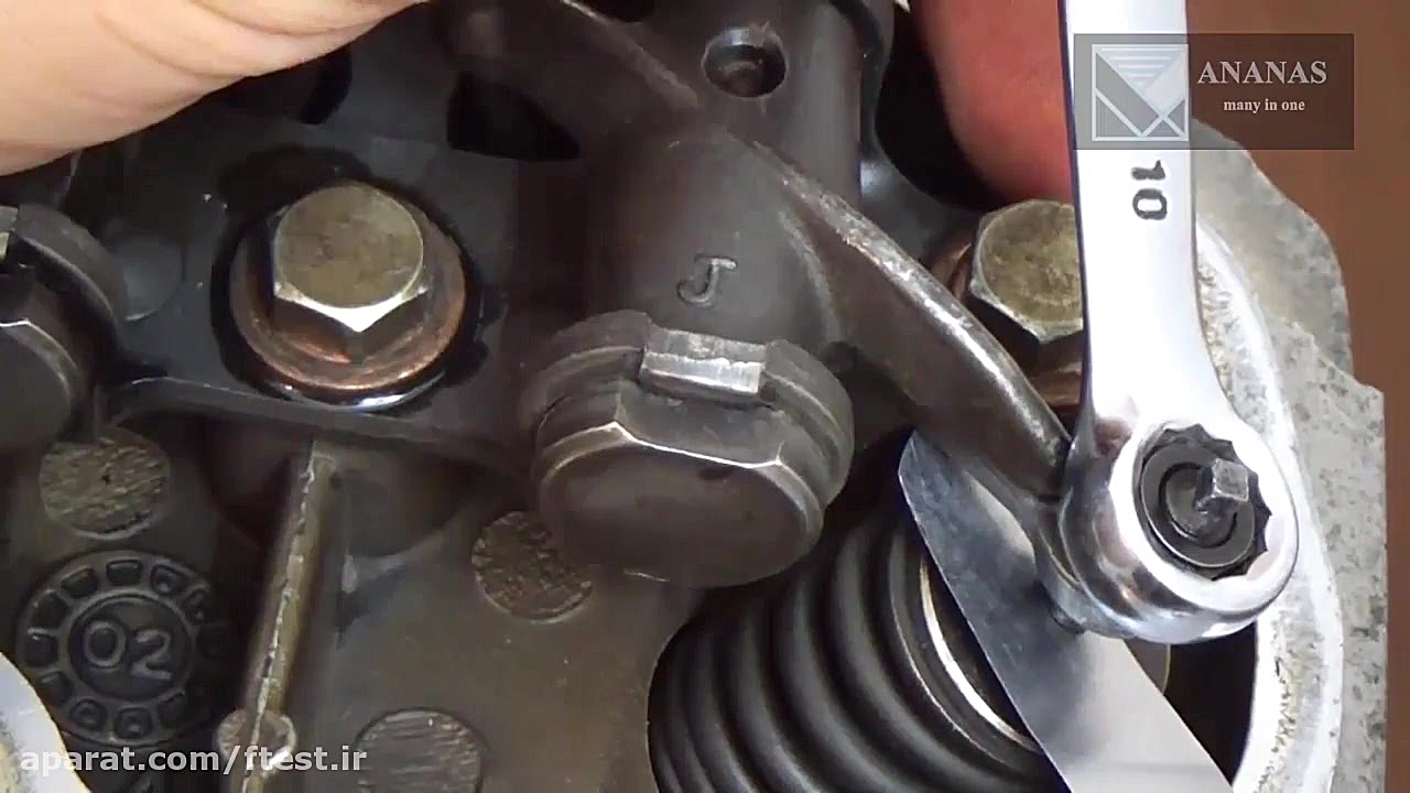 روش فیلرگیری سوپاپهای موتورسیک...