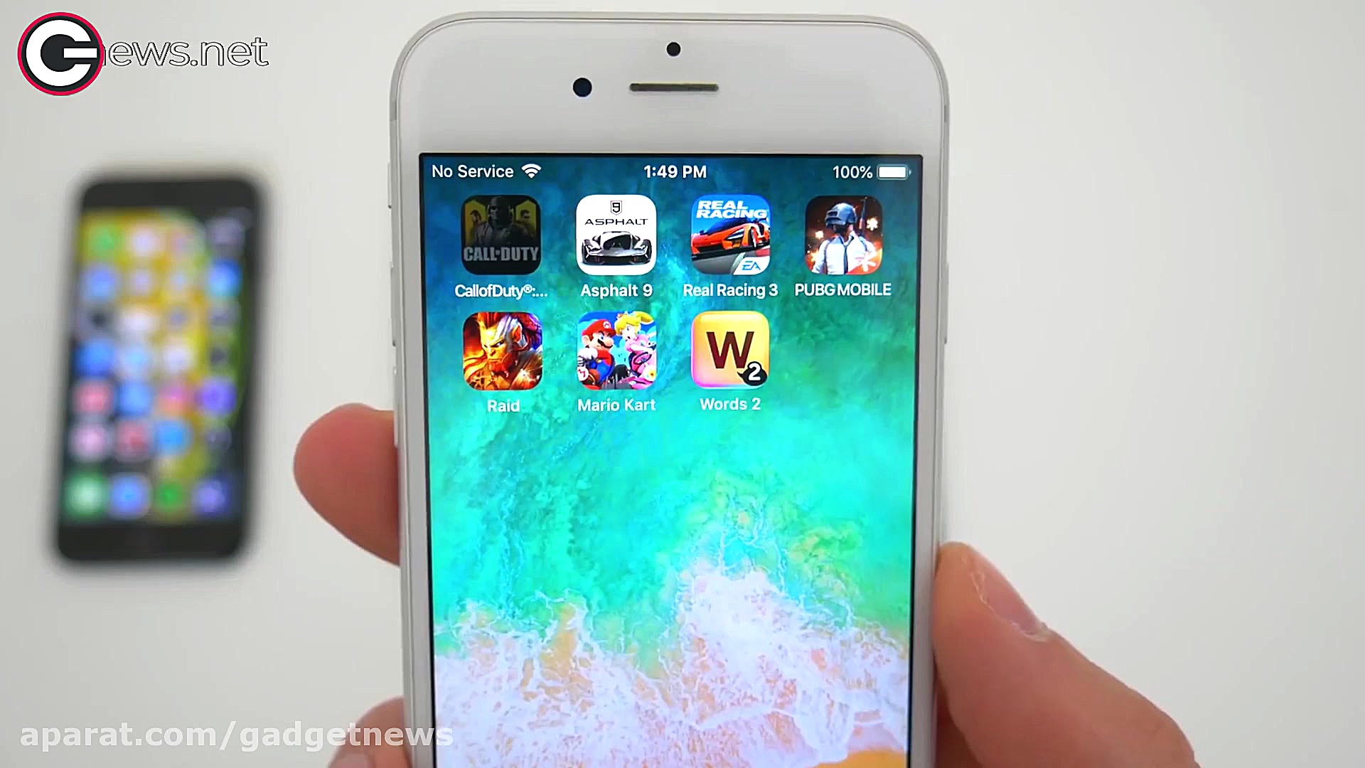 مقایسه سرعت عملکرد آیفون 6 7 و...