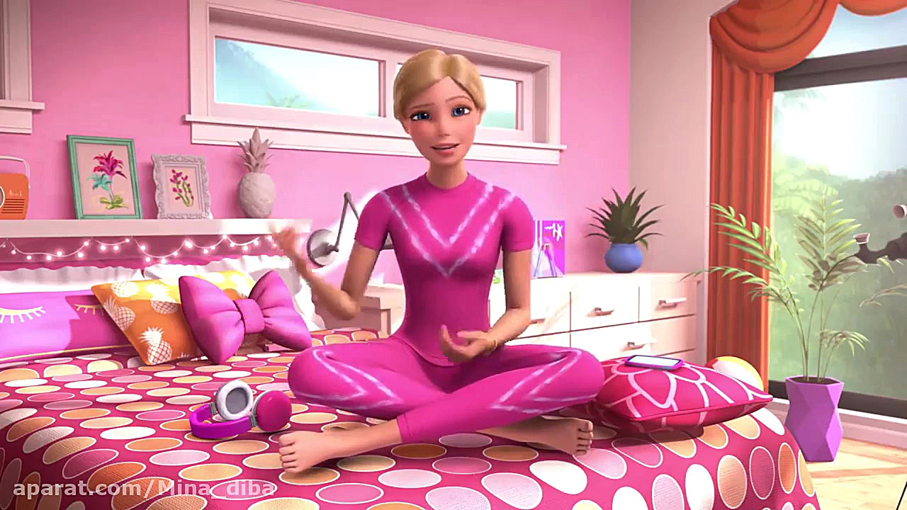 کارتون باربی مدیتیشن با فضای م...
