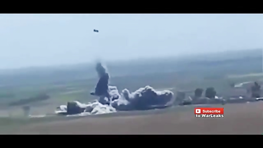 پرتاب شدن خودروی انتحاری داعش...