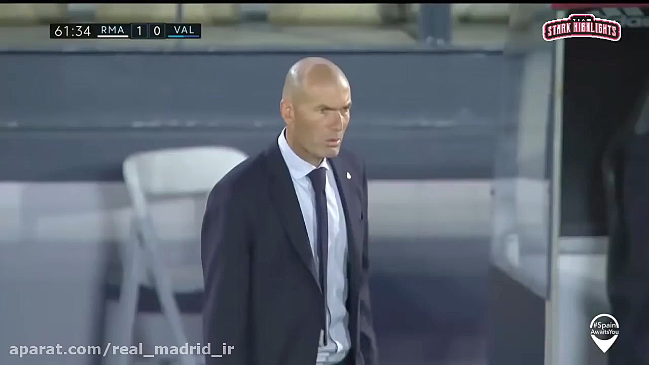 خلاصه بازی رئال مادرید 3 0 وال...