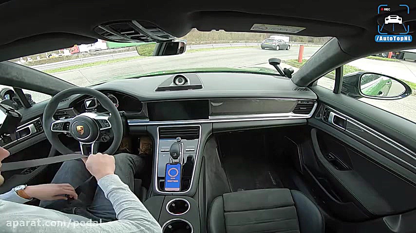 تست سرعت پورشه پانامرا GTS در...