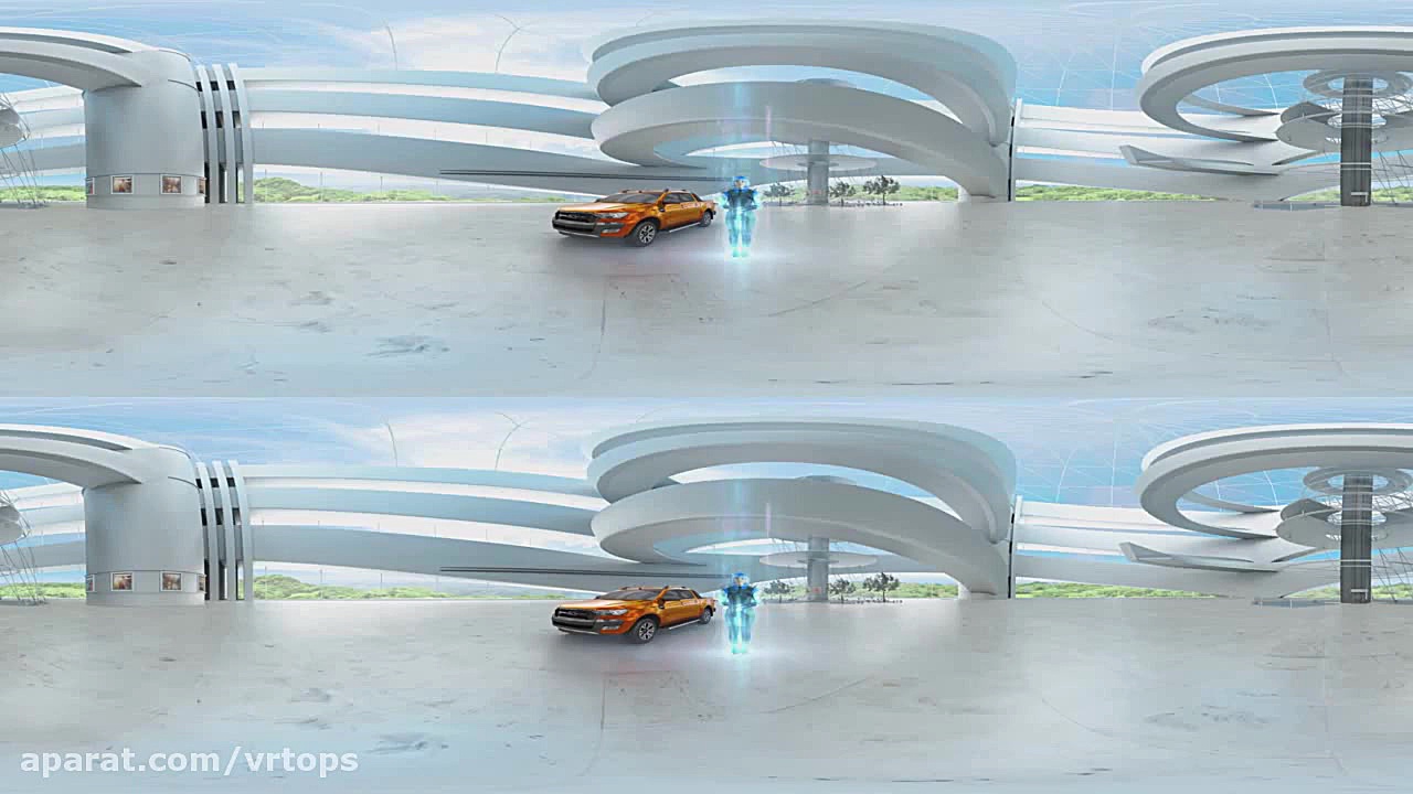 فیلم واقعیت مجازی تست ماشین فو...