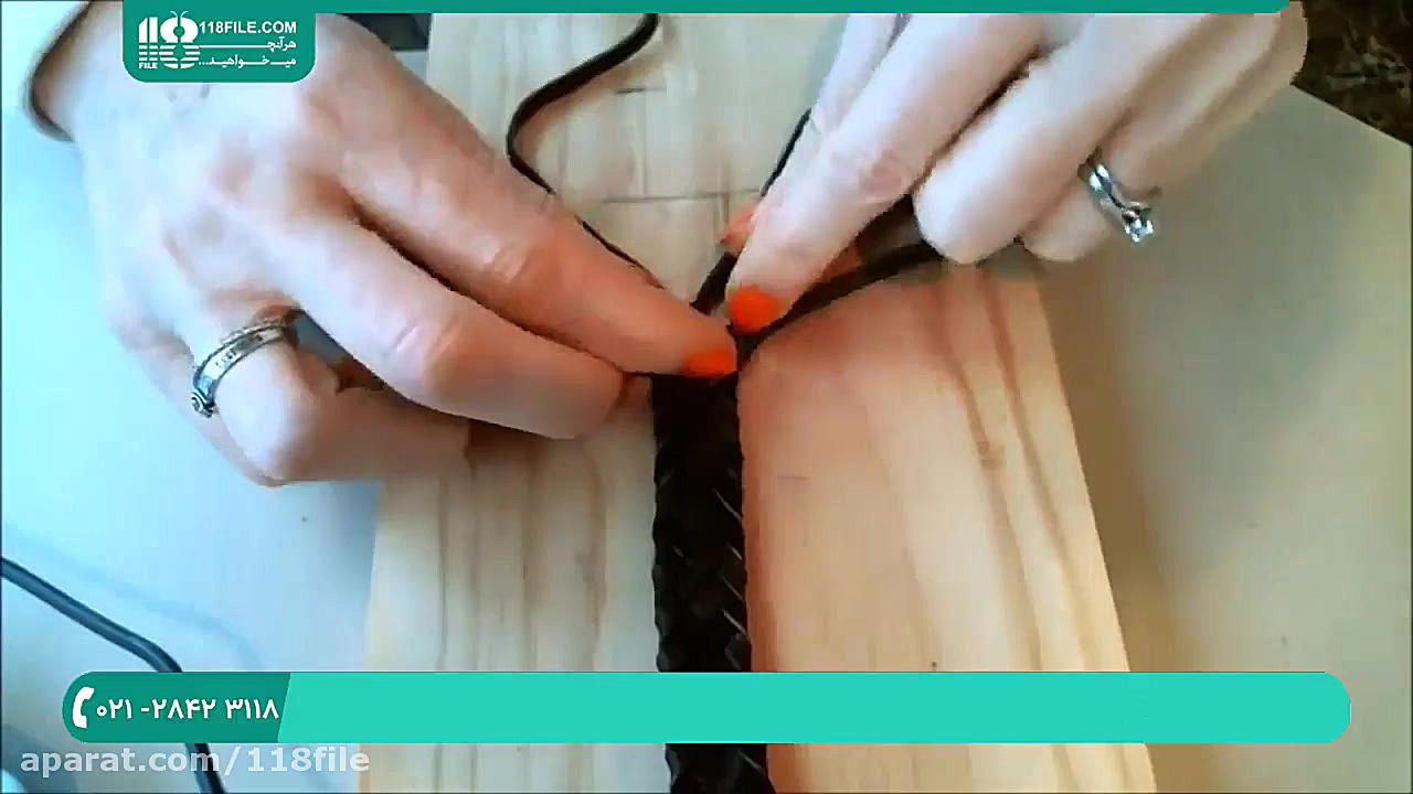 آموزش ساخت دستبند و کیف چرم |...