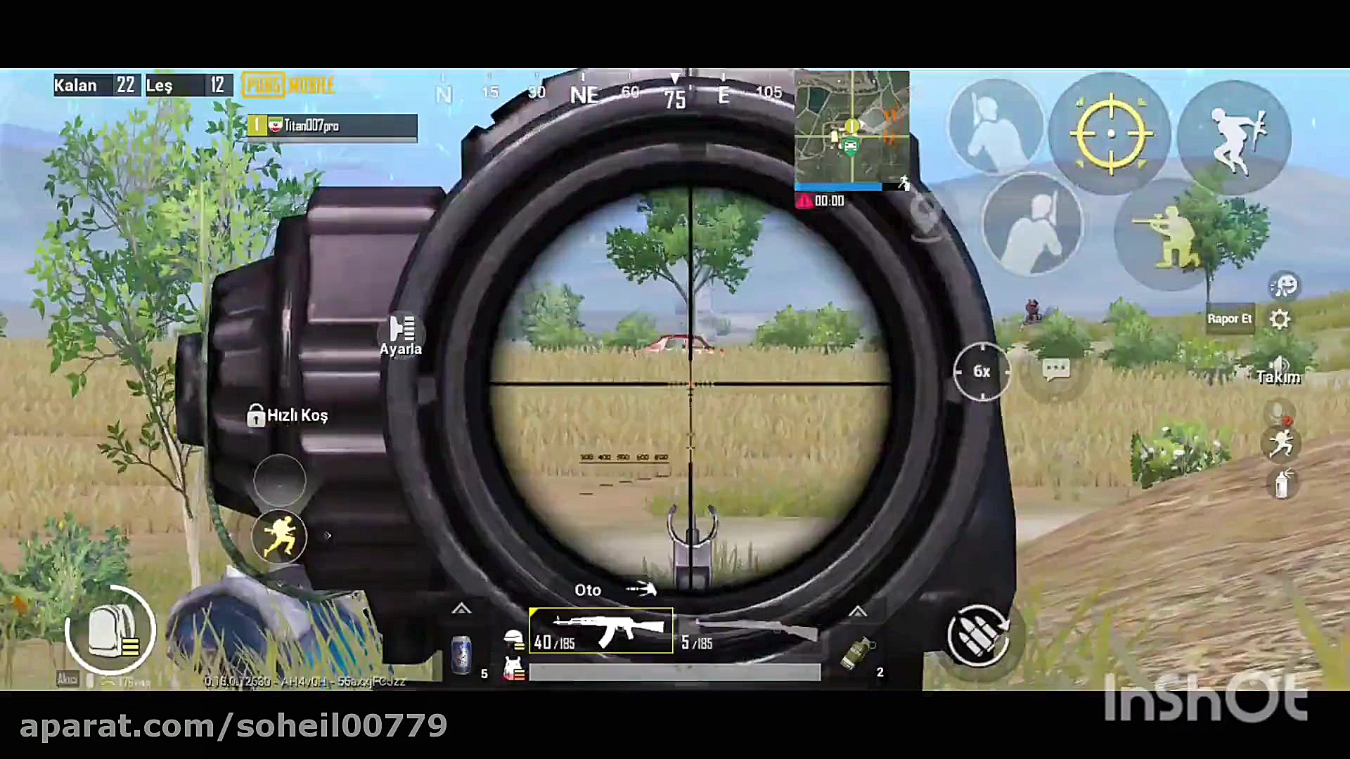 بازی خودم در پابجی موبایل