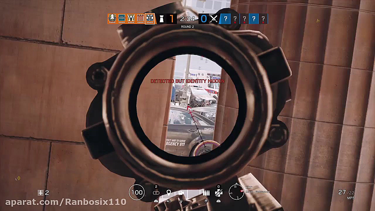 گیم پلی ایس خفن در بازی رینبو...