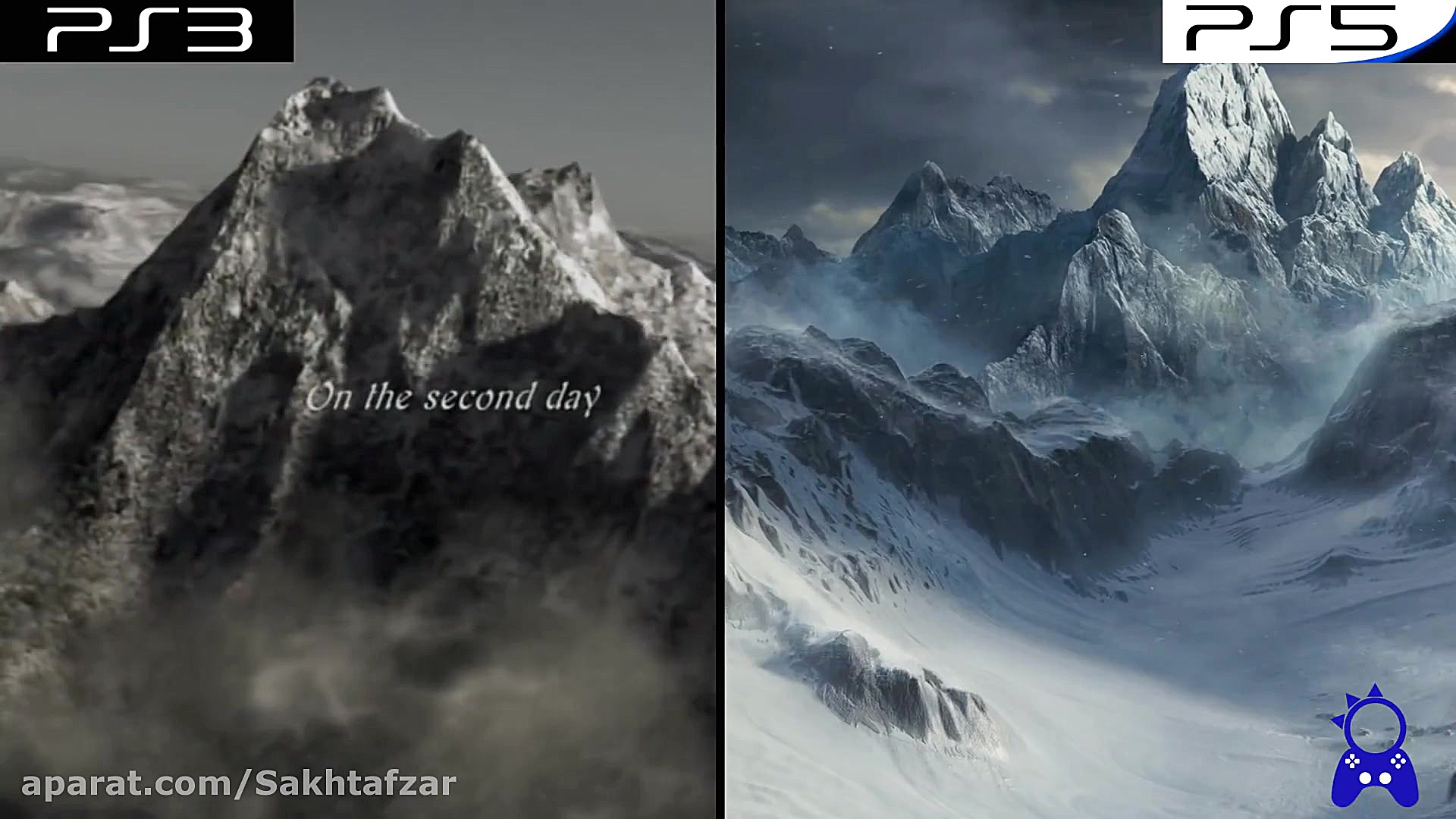 مقایسه گرافیکی بازی Demons Sou...