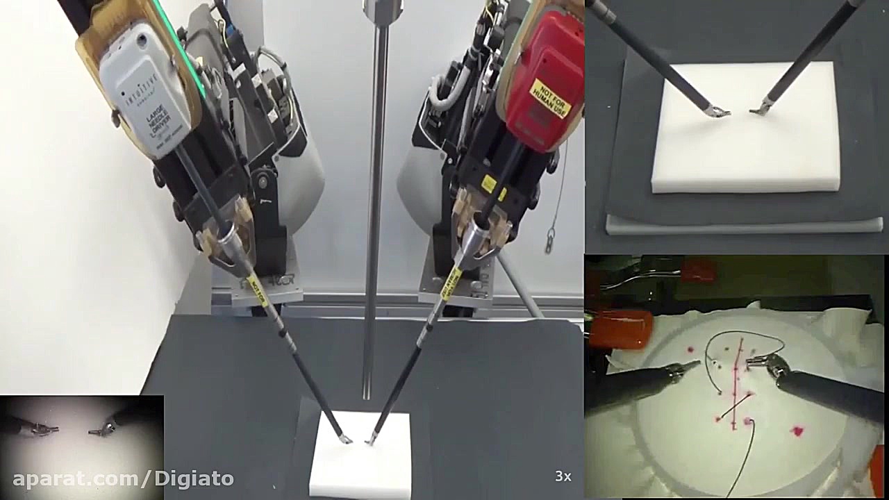 آموزش بخیه زدن به ربات با استف...