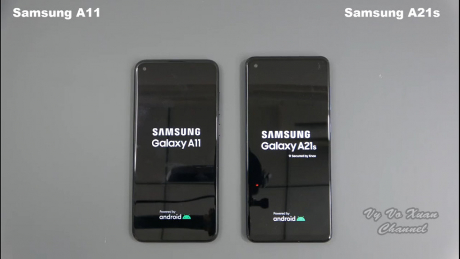 تست سرعت گلکسی A21s و گلکسی A1...