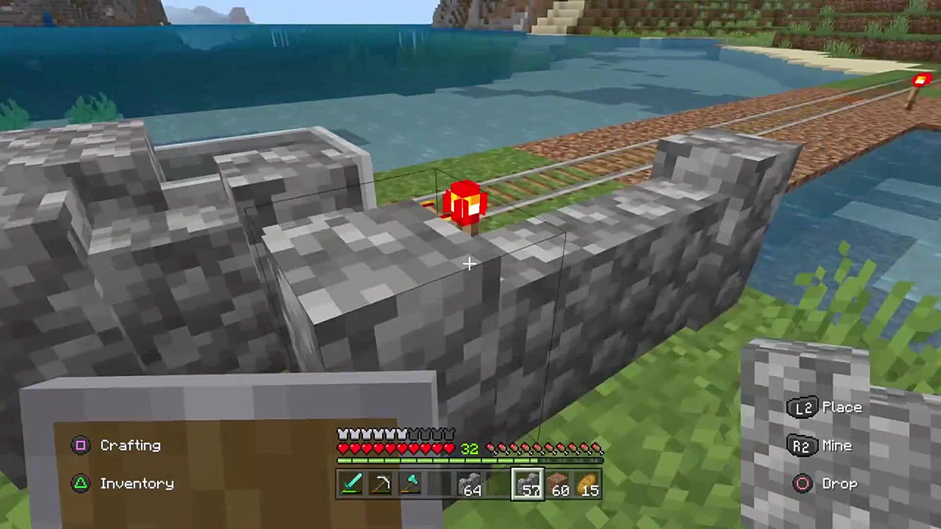 گیم پلی از بازی ماین کرافت سرو...