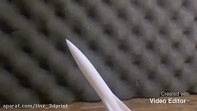 پرینت سه بعدی مدل موشک هاوک