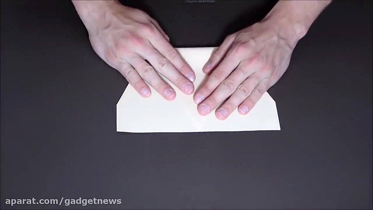 ساخت موشک کاغذی (اوریگامی)  گج...