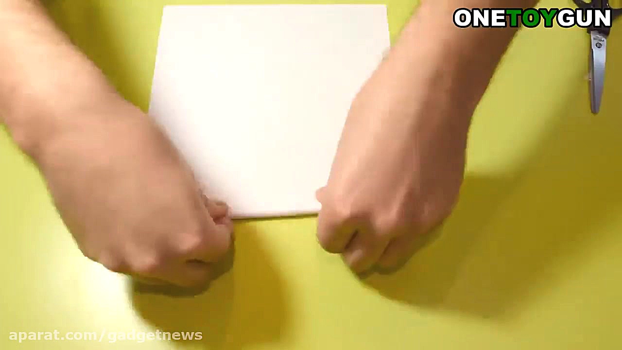 ساخت تفنگ کاغذی  گجت نیوز