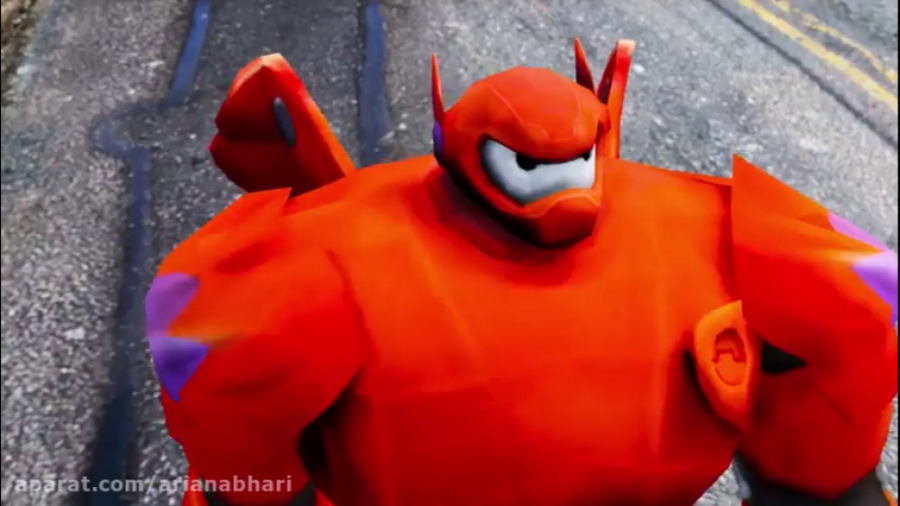 اولین نبرد کارتون شرک با بایمک...