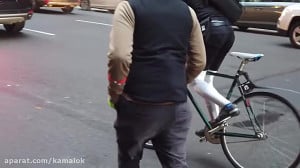 دوچرخه سواری حرفه ای  حرکات نم...
