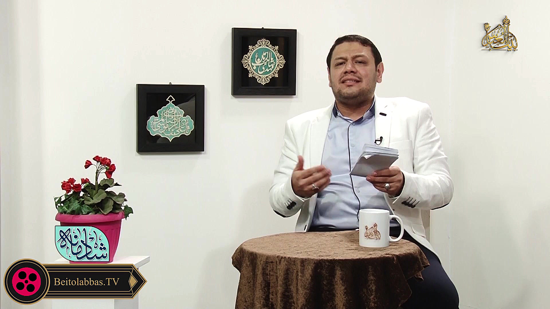 شعر خوانی و مدیحه سرایی امیر ح...