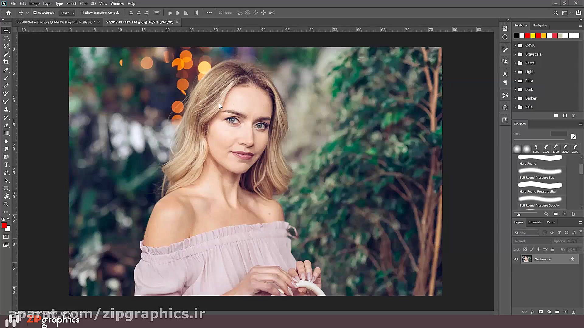 تکنیک قدیمی و آنتیک کردن یک عک...