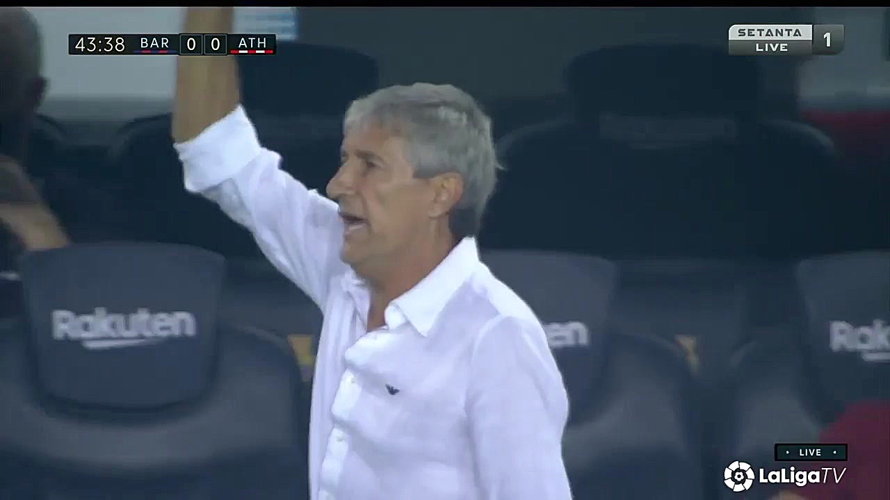 خلاصه بازی بارسلونا 1  بیلبائو...