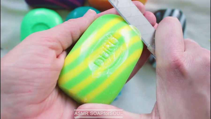 اسمر  برش دادن صابون