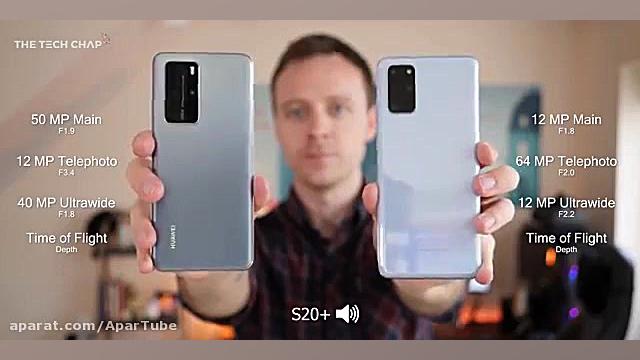 مقایسه دوربین هواوی p40 pro و...