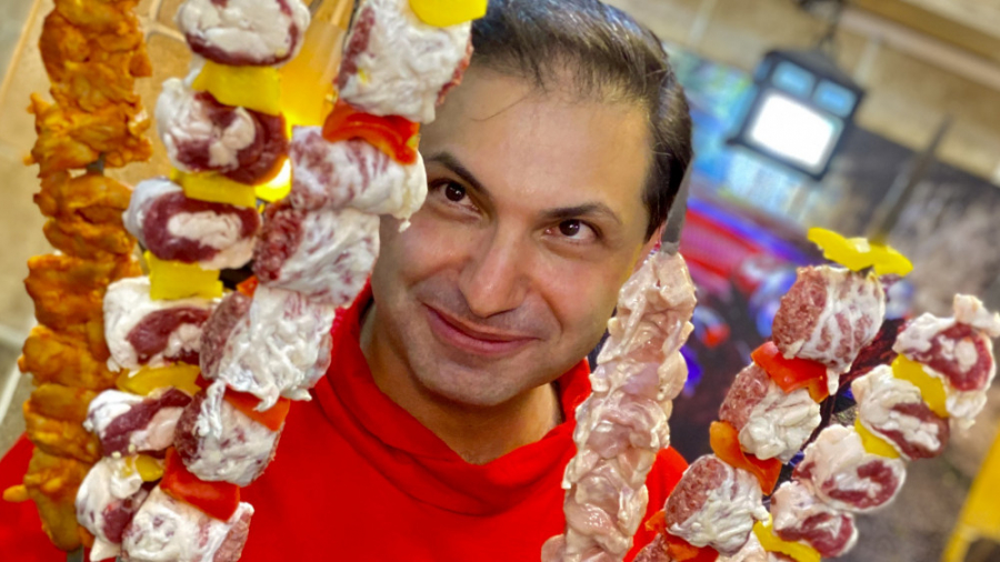 طرز تهیه چنجه رولتی