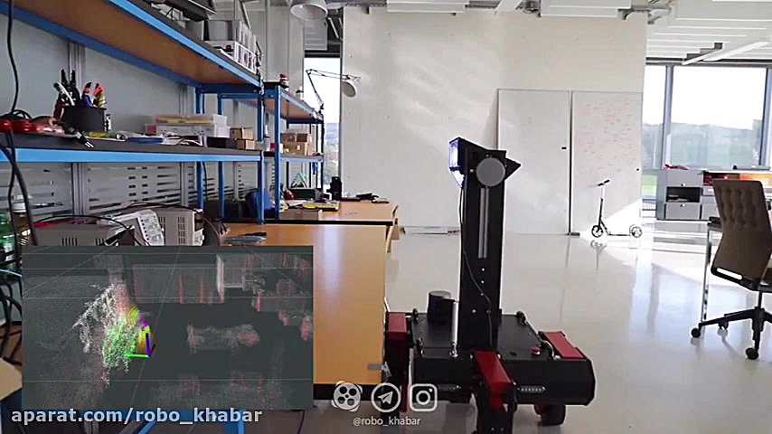 ⭕️ توسعه ربات ضد عفونی UV توس...