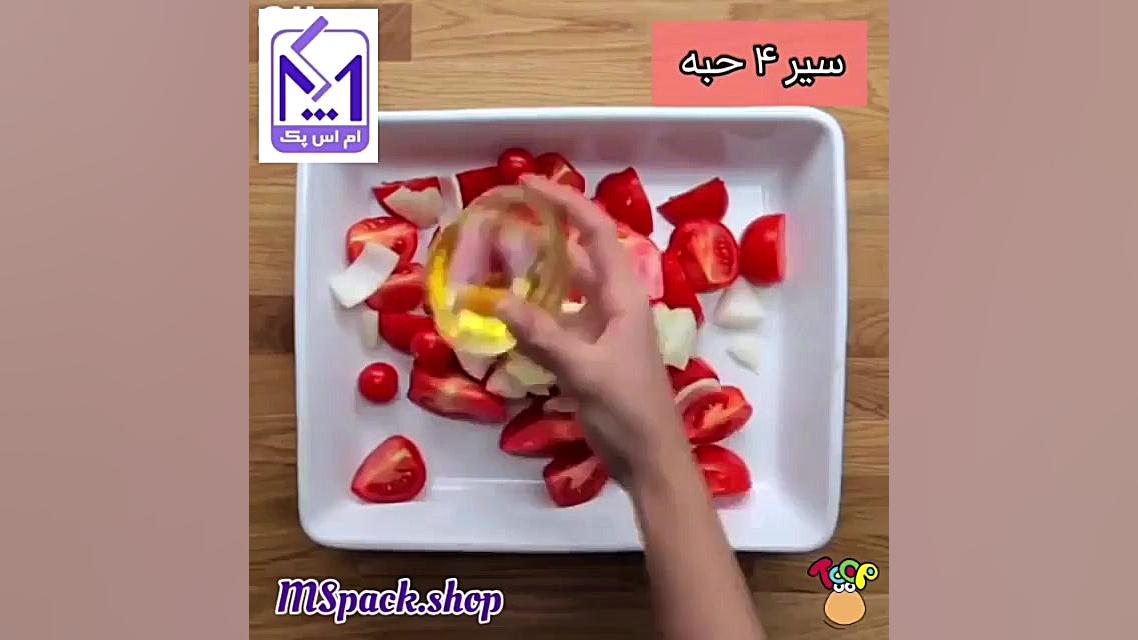 سوپ گوجه فرنگی و پنیر گریل