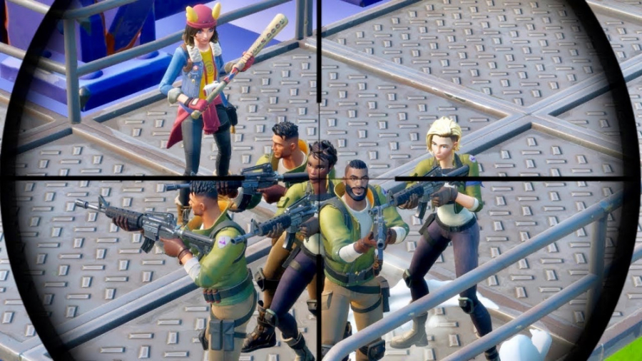 باگ ها و لحضات فان بازی فورتنا...