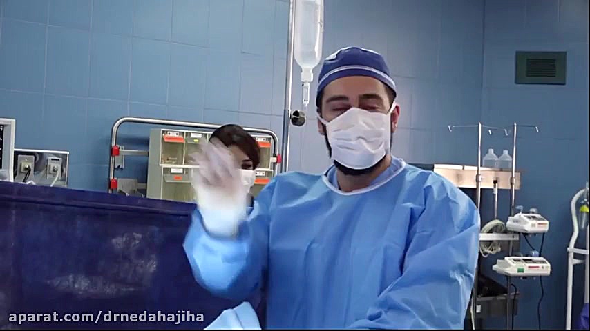 عمل زایمان با دکتر ندا حاجیها