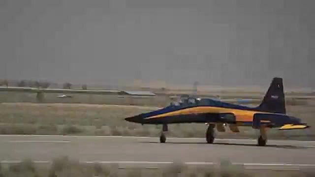 مانور هوايي ٣ فروند جنگنده جدي...