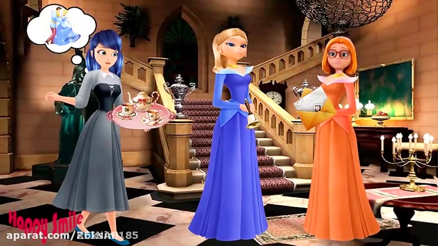 لیدی باگ (دختر کفشدوزکی) سیندر...