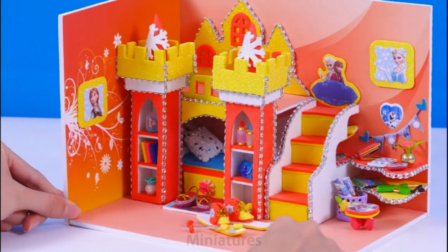 آموزش ساختن خانه برای عروسکها...