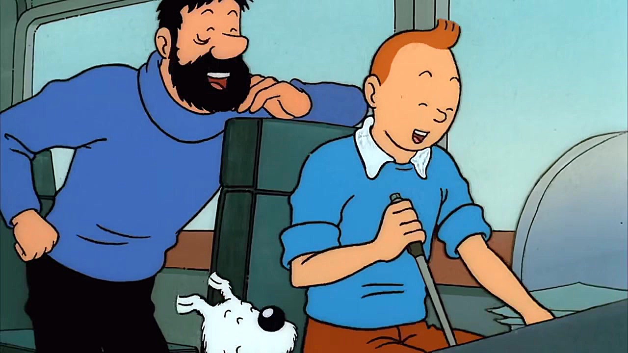 انیمه سریالی ماجراهای تن تن قس...