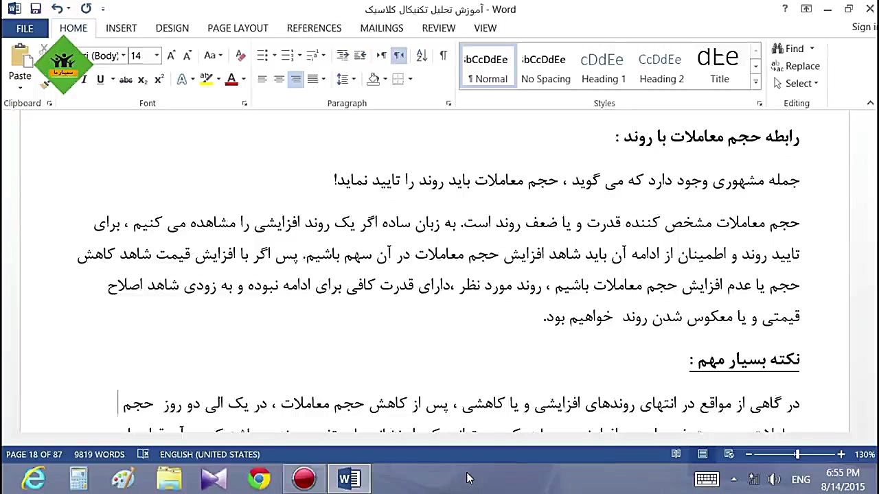 آموزش بورس بصورت تضمینی تحلیل...