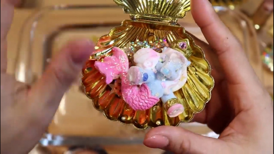 اسلایم طلایی