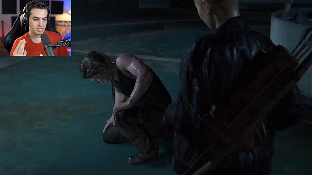 بازی The last of us 2 با آریا...