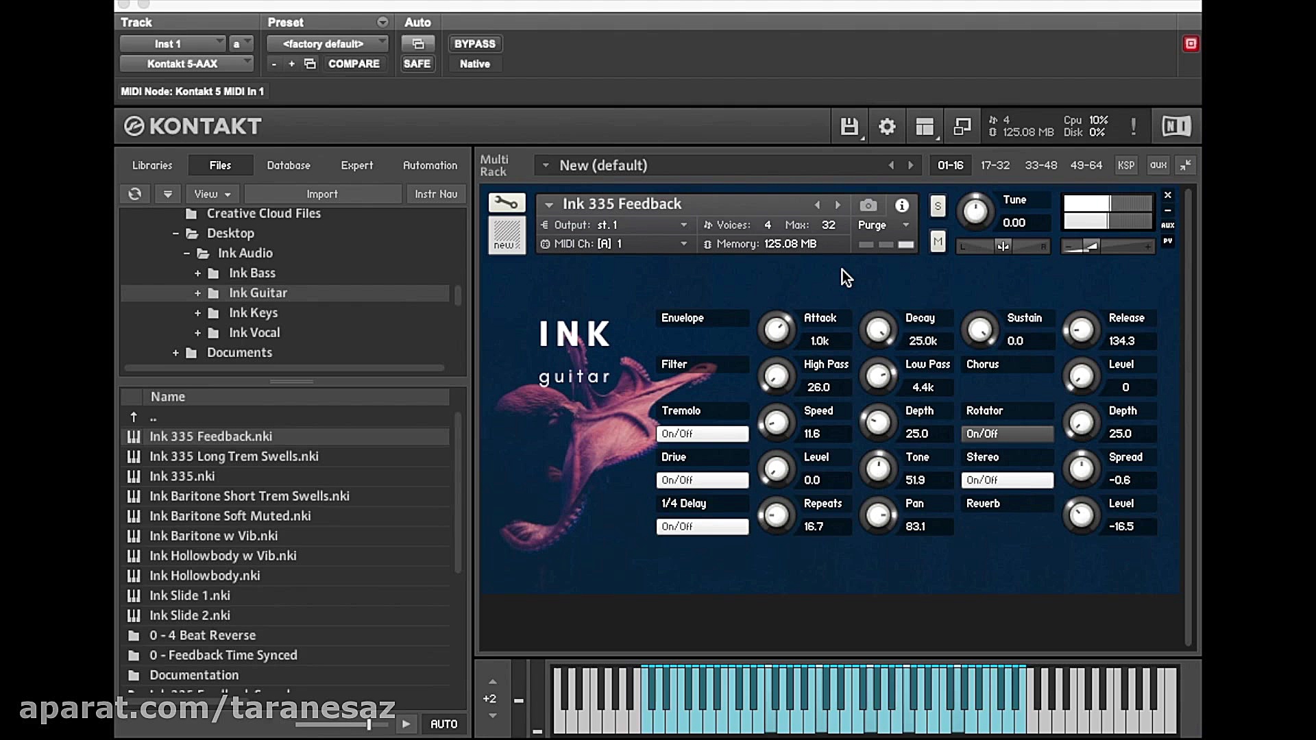 Ink Guitar Walkthrough Main So...