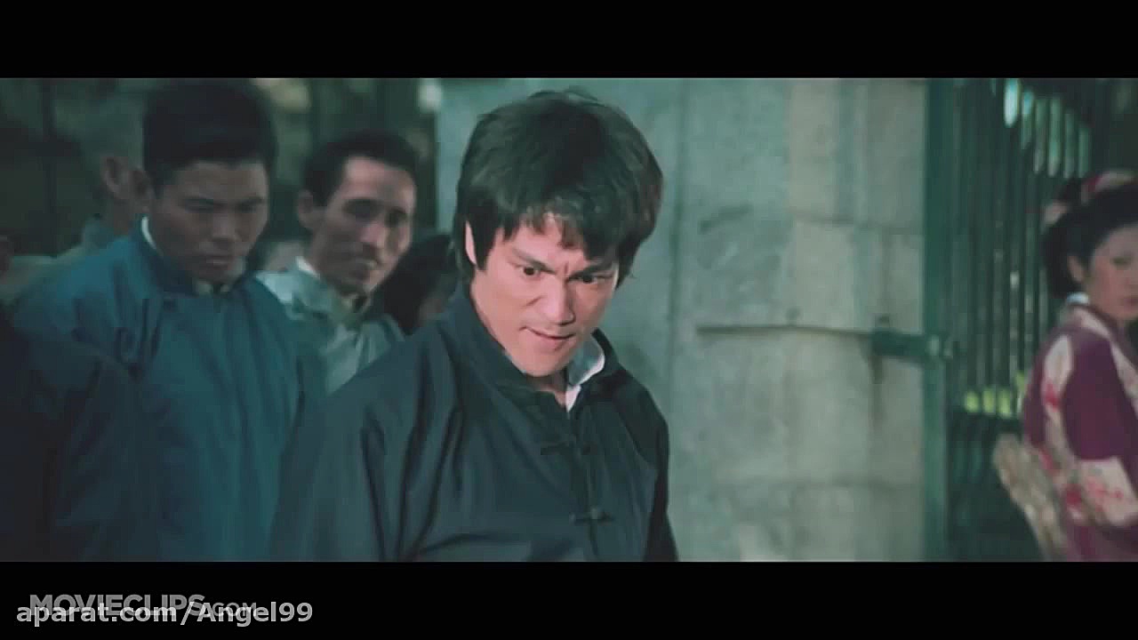 برشی از فیلم خشم اژدها (بروسلی...