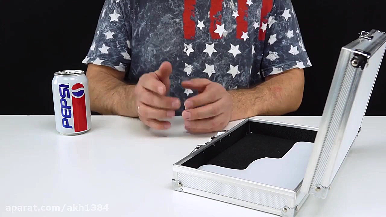 طرز ساخت یک چمدان قفلی با کارت...