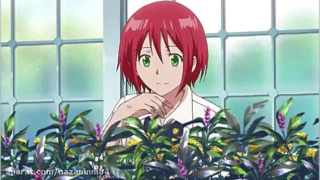 انیمه ی سفید برفی با موهای قرم...