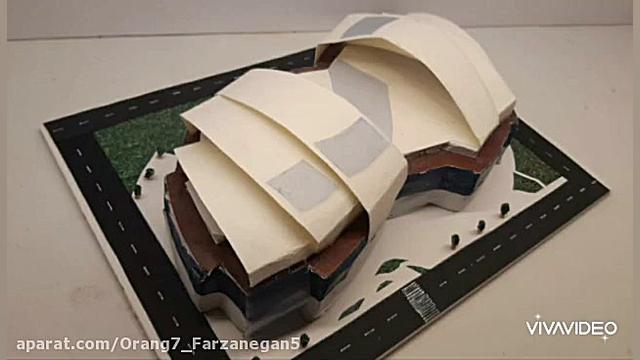 ماکت مرکز تجاری olympia 66