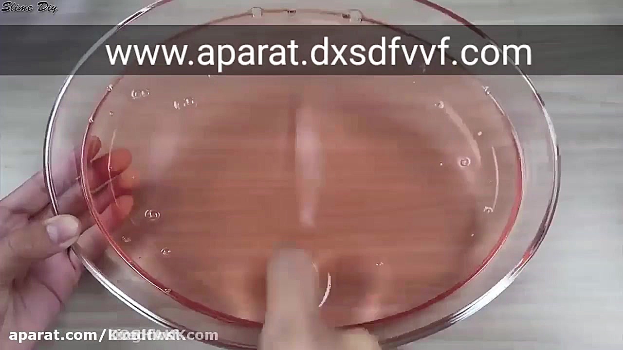 اموزش ساخت اسلایم بدون چسب و ب...
