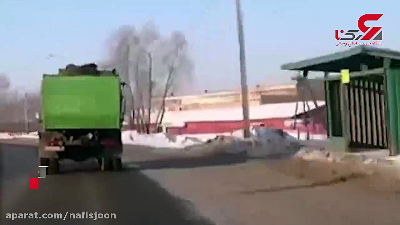 فیلم وحشتناک از تصادف کامیون و...