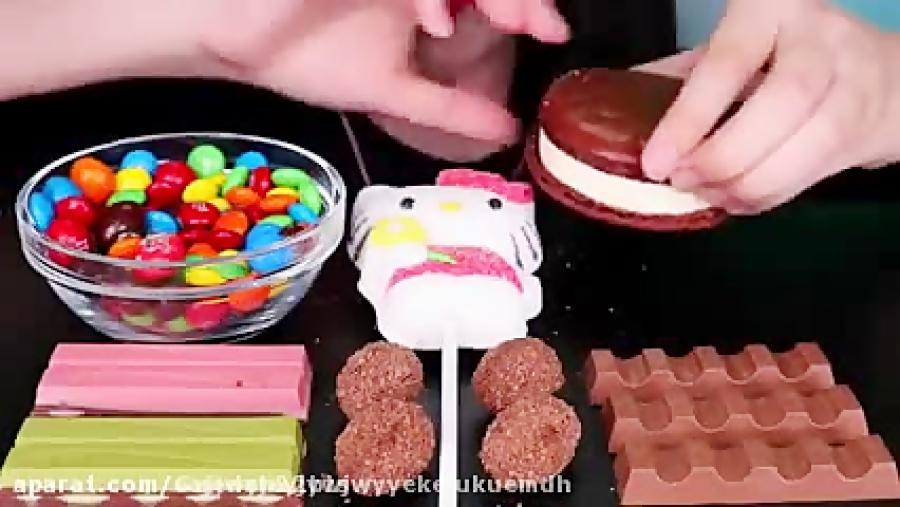 چالش غذا خوردن❤